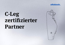 Sanitätshaus Pfänder Ottobock Zertifikat C-Leg